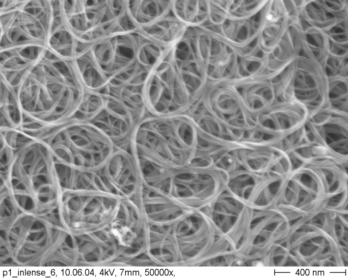 Isotropes Nanovlies aus einwandigen Kohlenstoffnanoröhren