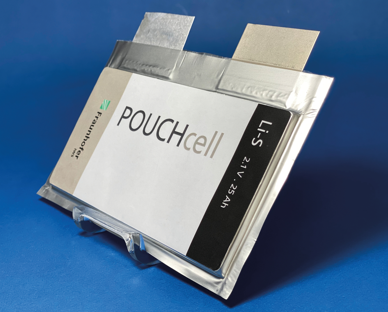 Lithium-Schwefel Pouchzelle.