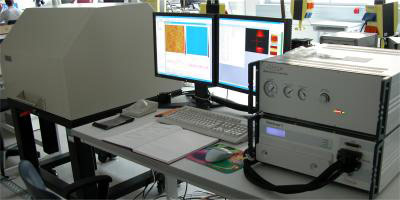 Rasterkraftmikroskop zur Charakterisierung von Proben bis zu einem Durchmesser von 150 mm (erweiterbar auf 200 mm)