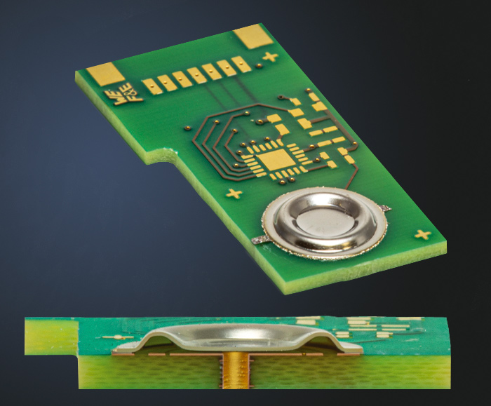 Hermetically sealed, reactive bonding of chips and sensors.