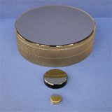 EUV-Reflexionsnormale verschiedener Größen (Für die meisten Fragestellungen sind Spiegelgrößen von 25 mm Durchmesser und 6 mm Dicke ausreichend.)