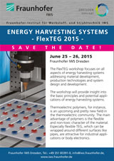 Announcement - Workshop „Energy Harvesting Systems – FlexTEG“