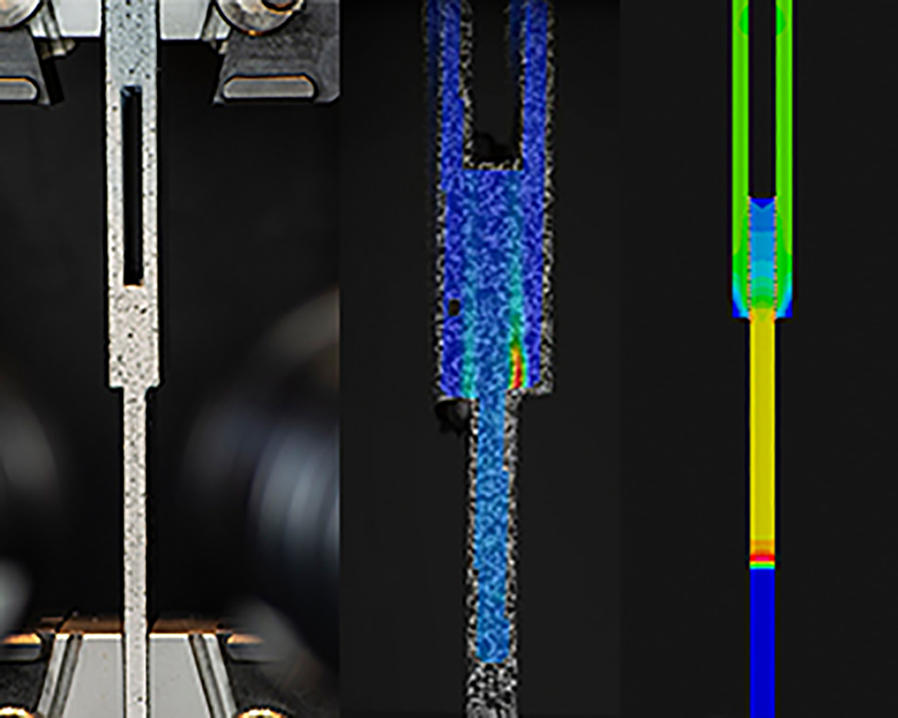 The validation of the simulation results requires a destructive test as well as an analysis of the actual stresses at the joint. The validation of the simulation results requires a destructive test as well as an analysis of the actual stresses at the joint.