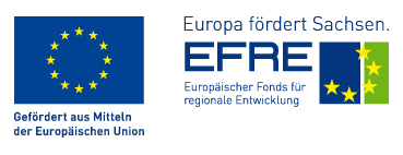 Das hier vorgestellte Forschungs- und Entwicklungs-projekt wird mit Mitteln der Europäischen Union finanziert und von der Sächsischen Aufbaubank betreut. Die Verantwortung für den Inhalt dieser Veröffentlichung liegt beim Autor.