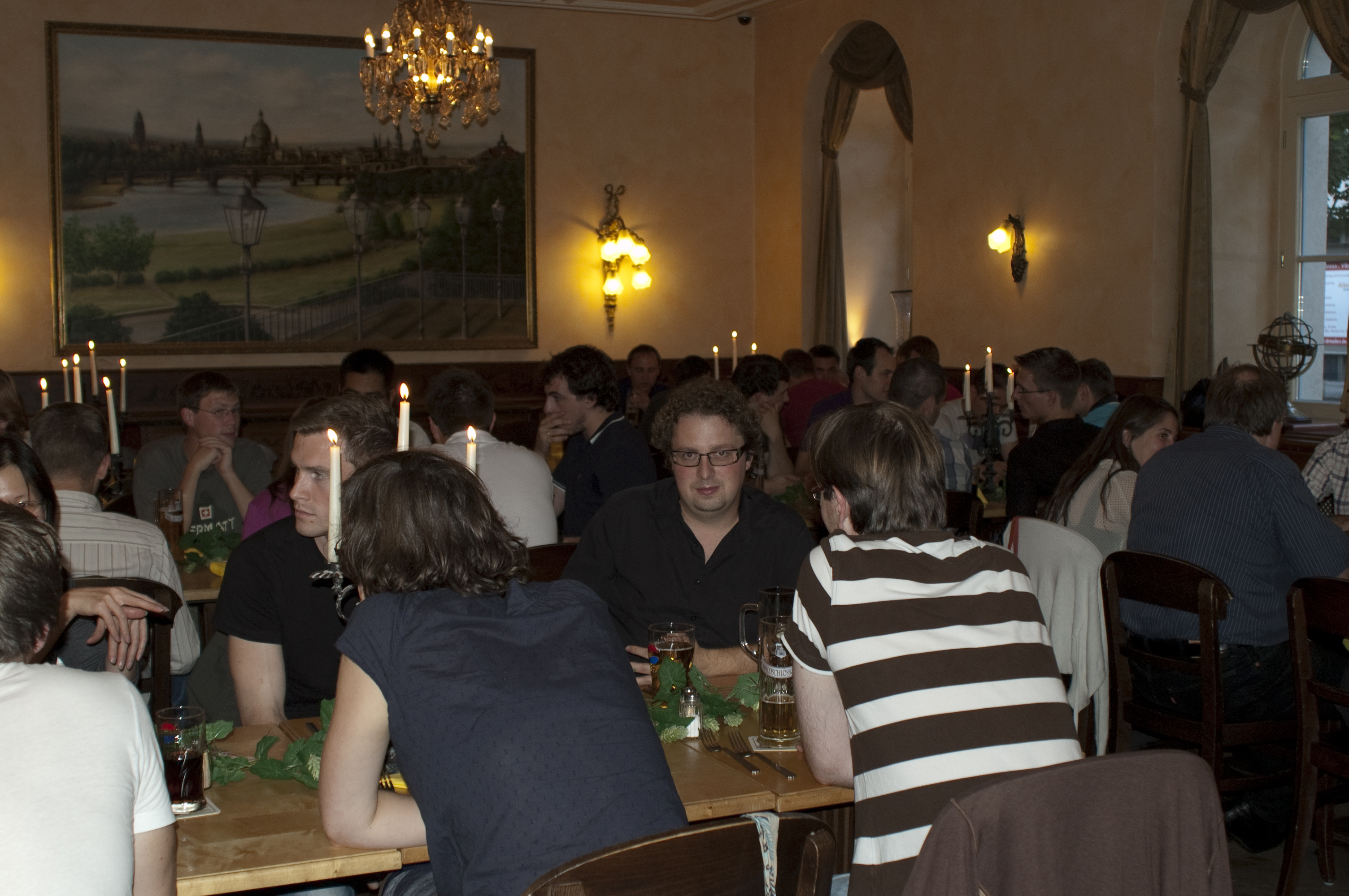 Evening event „Get together“ at Brauhaus Waldschlösschen