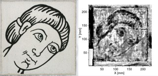 The terahertz scanner not only finds hidden wall pictures, but can also prove the presence of biocides on pieces of art.