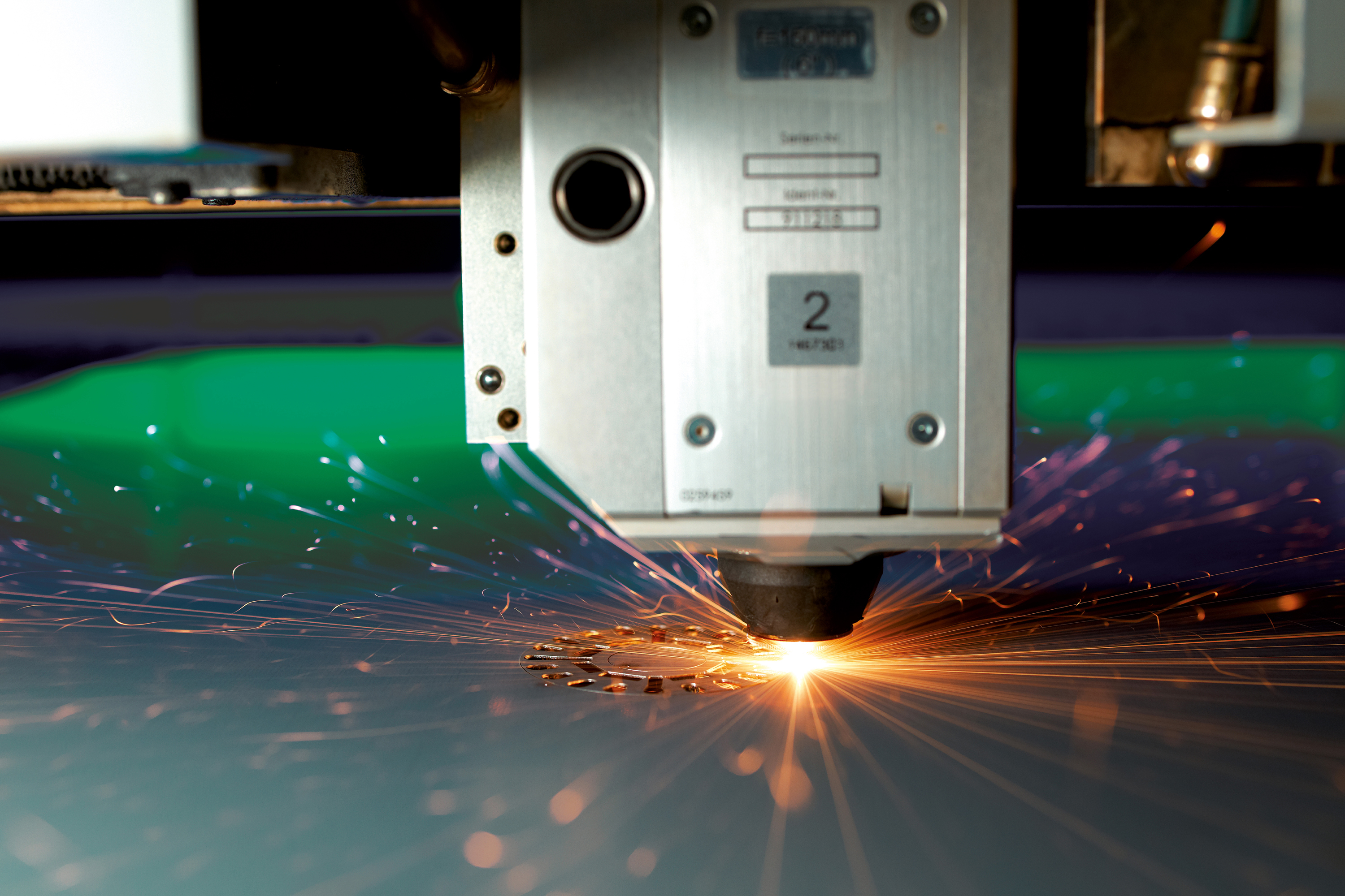 Laser cutting of electrical steels