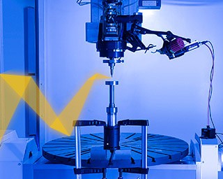 Experimental set-up for ultrasound-assisted laser-directed energy deposition.