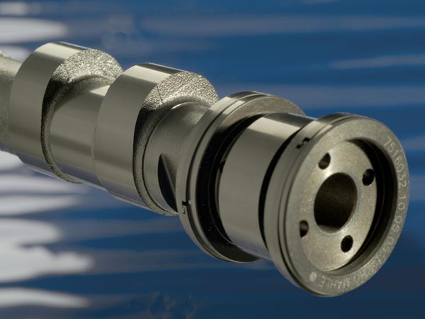 Diamor® coated camshaft to reduce valve train friction