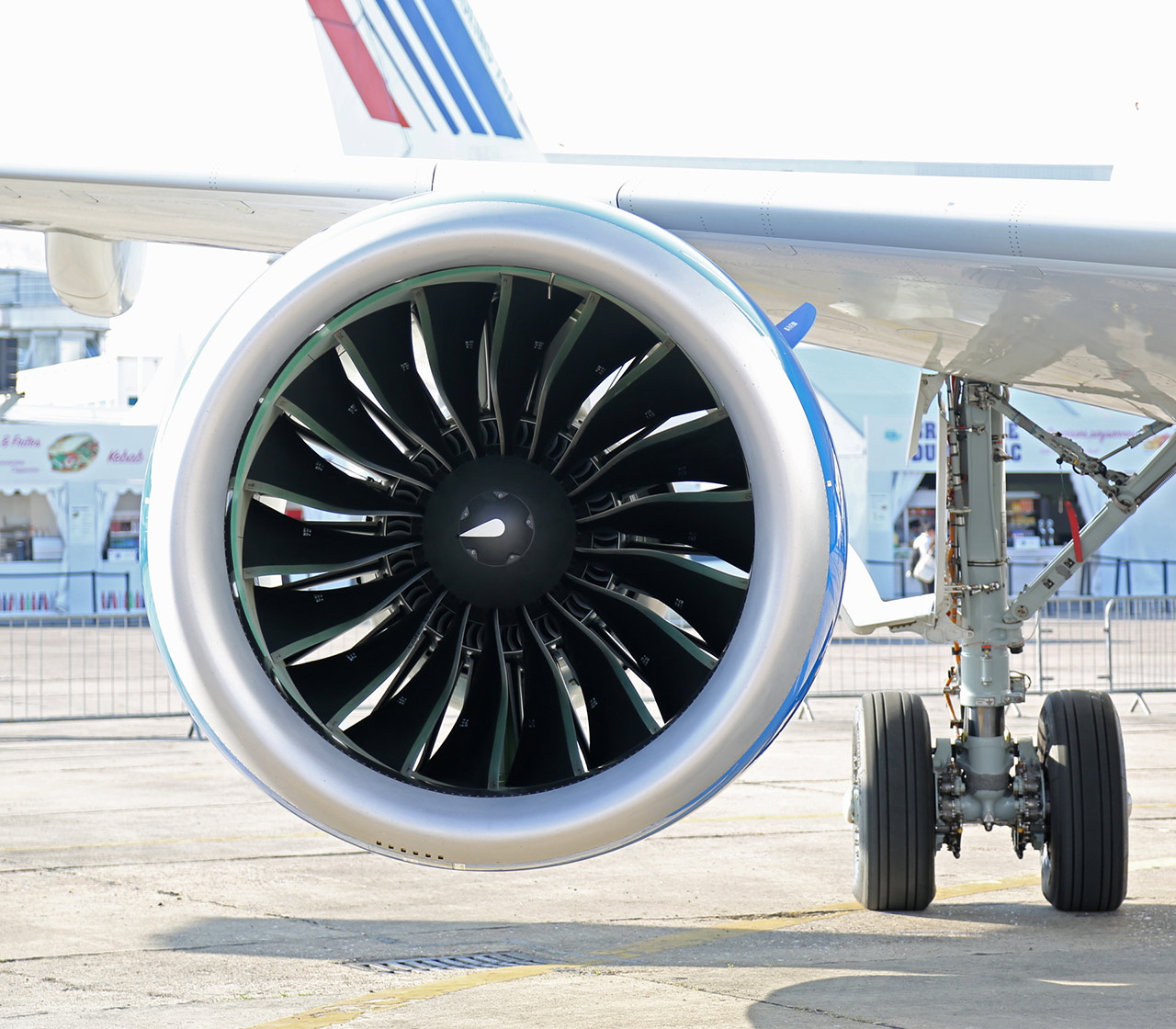 Turbine engine of an aircraft. Turbine engine of an aircraft.