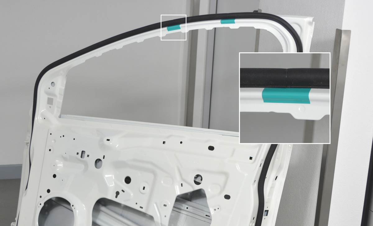 RMS technology and adhesive bonding processes for fast joining of elastomer seals